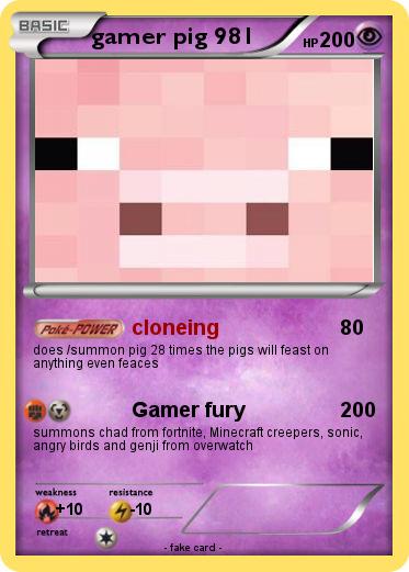 Pokemon gamer pig 981