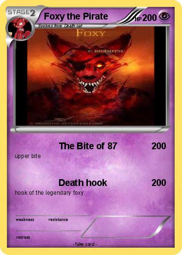 Pokemon Foxy the Pirate