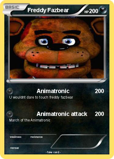 Pokemon Freddy Fazbear