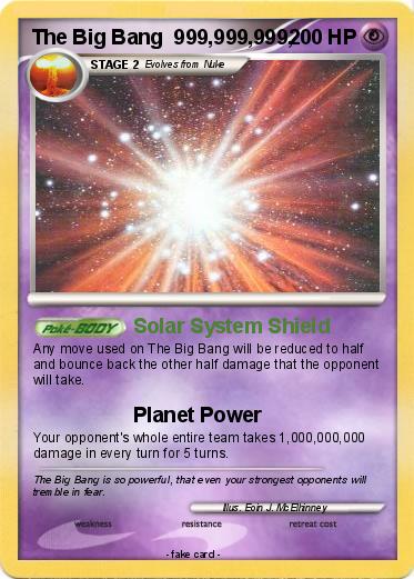Pokemon The Big Bang  999,999,999,