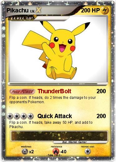Pokemon Pikachu