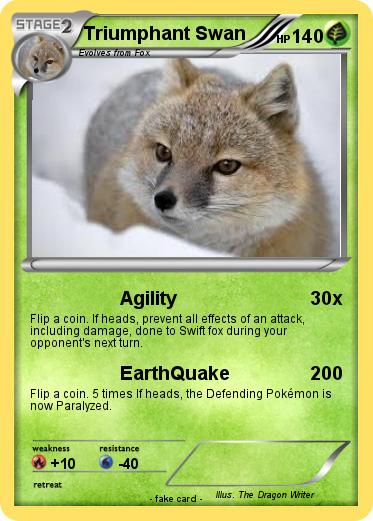 Pokemon Triumphant Swan