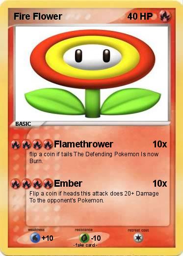 Pokemon Fire Flower