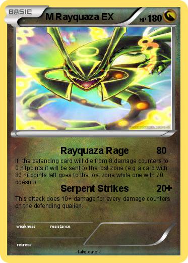 Pokemon M Rayquaza EX