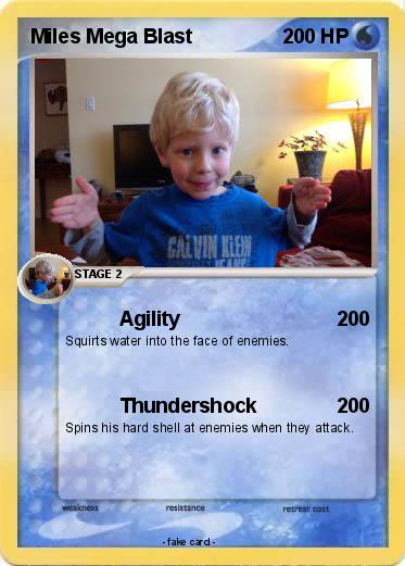 Pokemon Miles Mega Blast