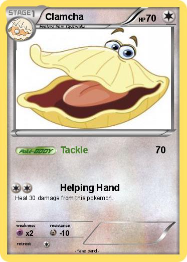 Pokemon Clamcha
