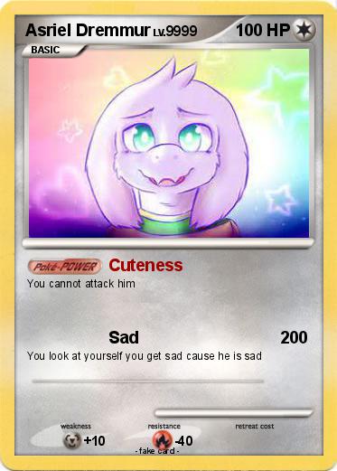 Pokemon Asriel Dremmur