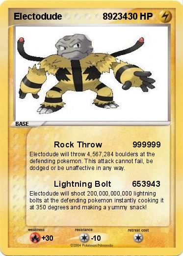 Pokemon Electodude                89234
