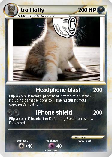 Pokemon troll kitty