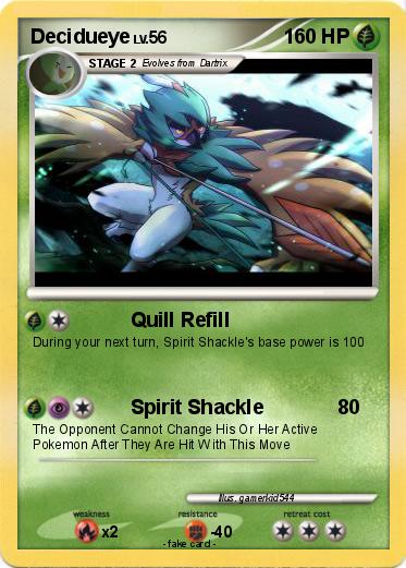 Pokemon Decidueye