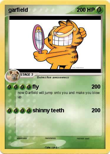 Pokemon garfield