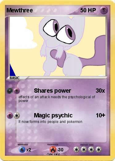 Pokemon Mewthree