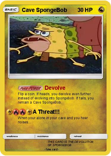 Pokemon Cave SpongeBob