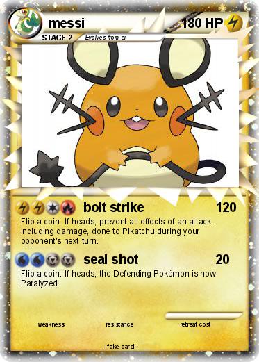 Pokemon messi