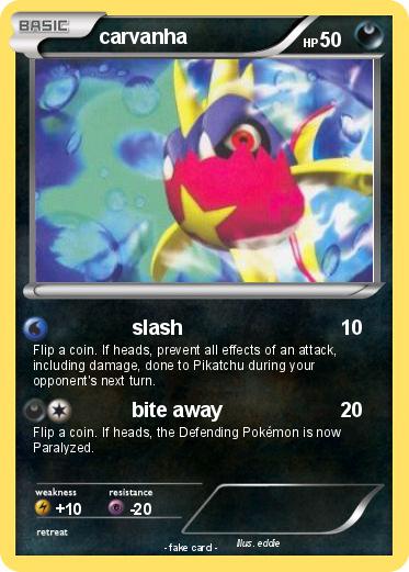 Pokemon carvanha
