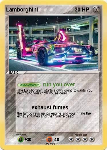 Pokemon Lamborghini