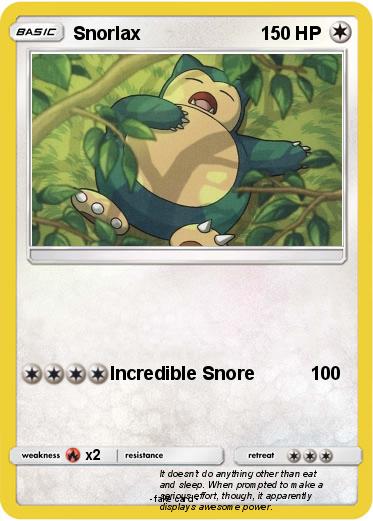 Pokemon Snorlax