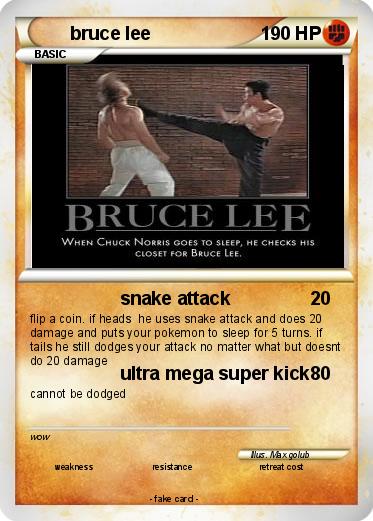 Pokemon bruce lee