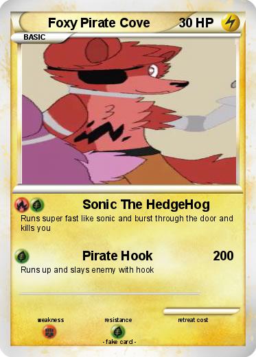 Pokemon Foxy Pirate Cove