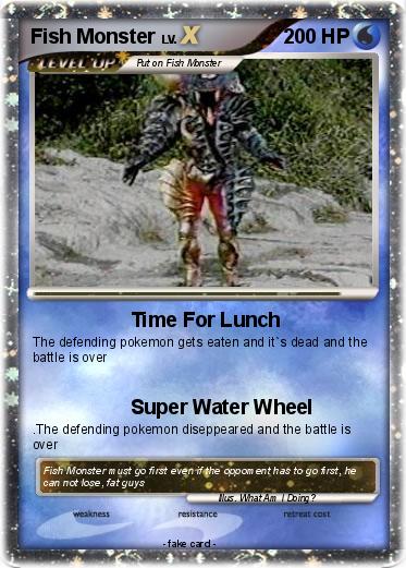 Pokemon Fish Monster