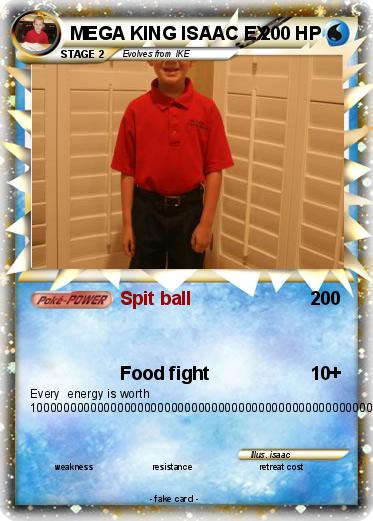 Pokemon MEGA KING ISAAC EX