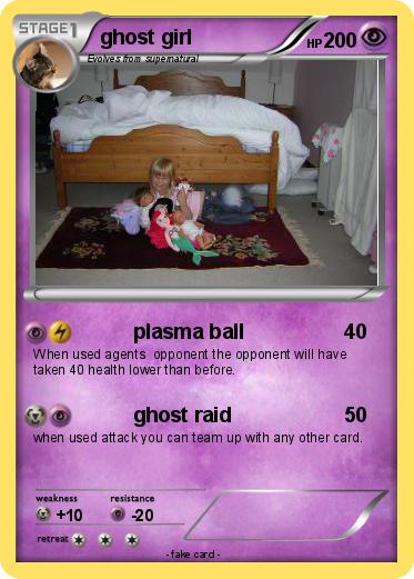 Pokemon ghost girl