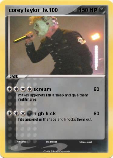 Pokemon corey taylor  lv.100