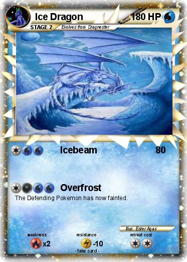 Pokemon Ice Dragon