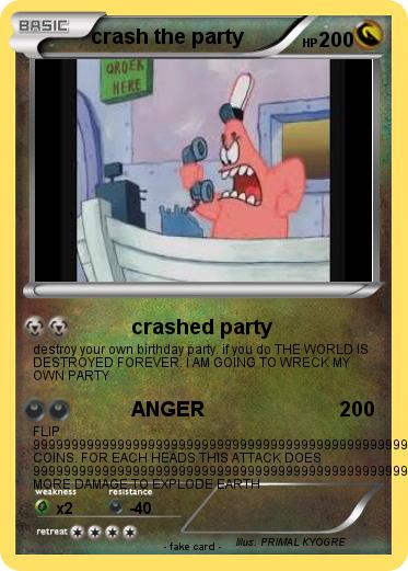 Pokemon crash the party
