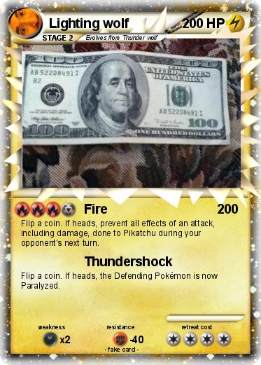 Pokemon Lighting wolf