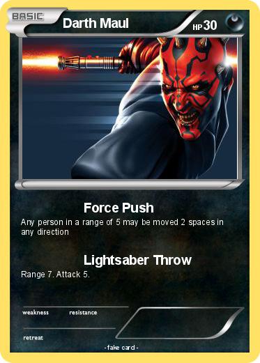 Pokemon Darth Maul