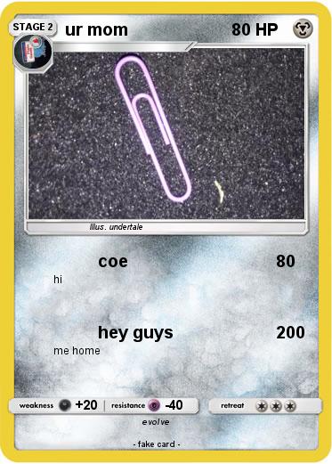 Pokemon ur mom
