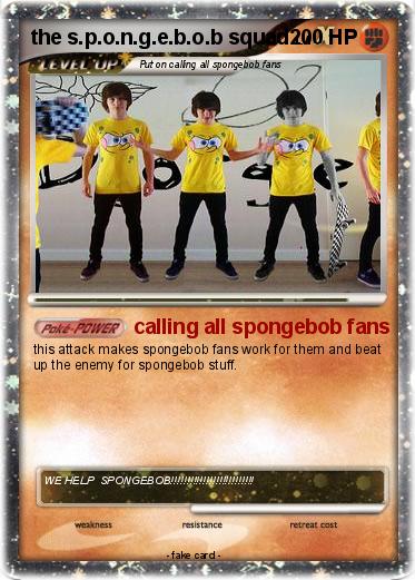 Pokemon the s.p.o.n.g.e.b.o.b squad