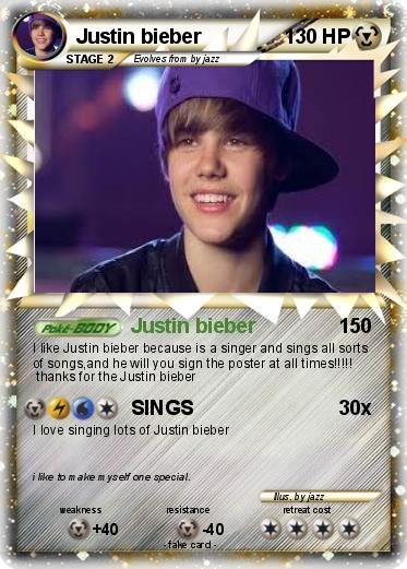 Pokemon Justin bieber