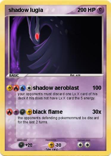 Pokemon shadow lugia