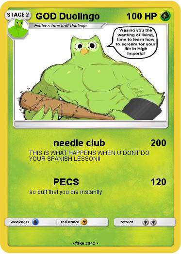 Pokemon GOD Duolingo