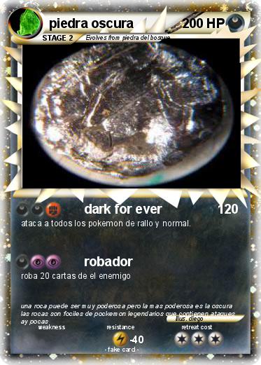 Pokemon piedra oscura