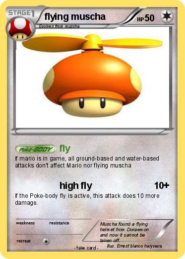 Pokemon flying muscha