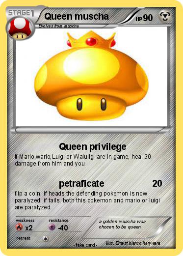 Pokemon Queen muscha
