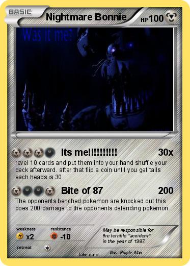 Pokemon Nightmare Bonnie