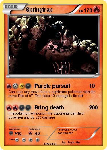 Pokemon Springtrap