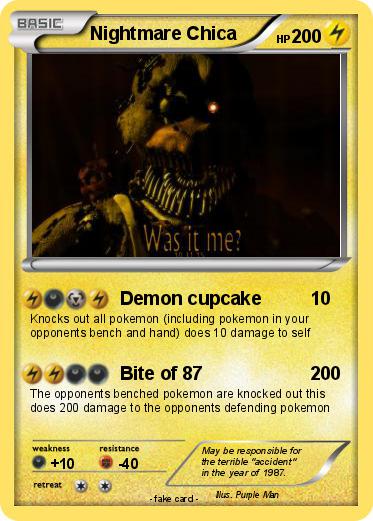 Pokemon Nightmare Chica