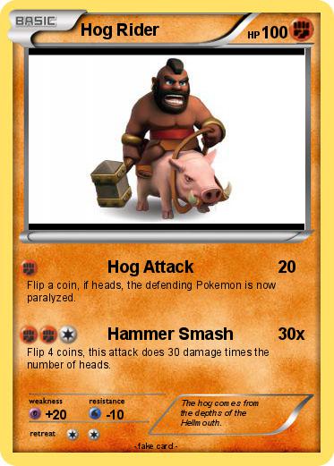Pokemon Hog Rider