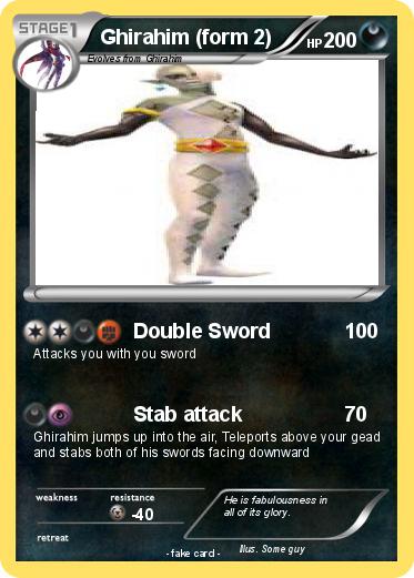 Pokemon Ghirahim (form 2)