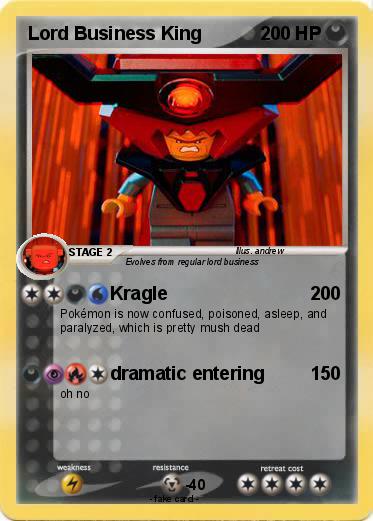 Pokemon Lord Business King