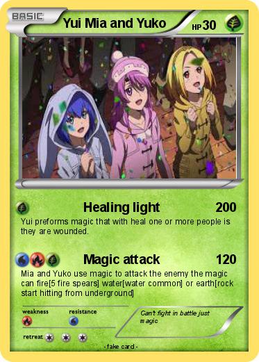 Pokemon Yui Mia and Yuko