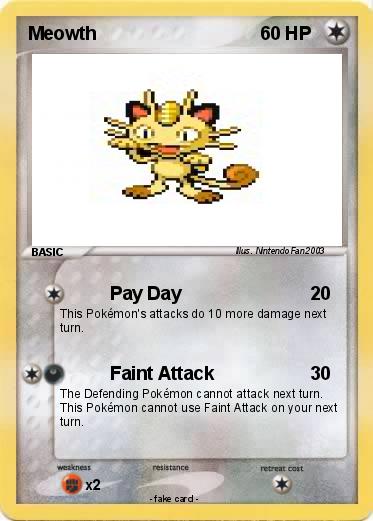 Pokemon Meowth