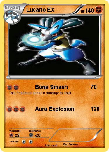 Pokemon Lucario EX