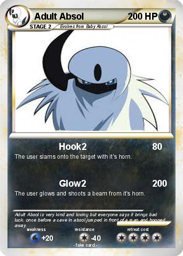 Pokemon Adult Absol