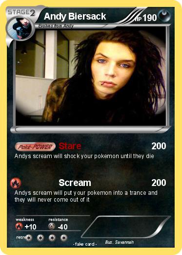 Pokemon Andy Biersack